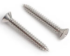 4.2 X 16 PHILLIPS RAISED COUNTERSUNK SELF TAPPING SCREW DIN 7983C H A2 STAINLESS STEEL