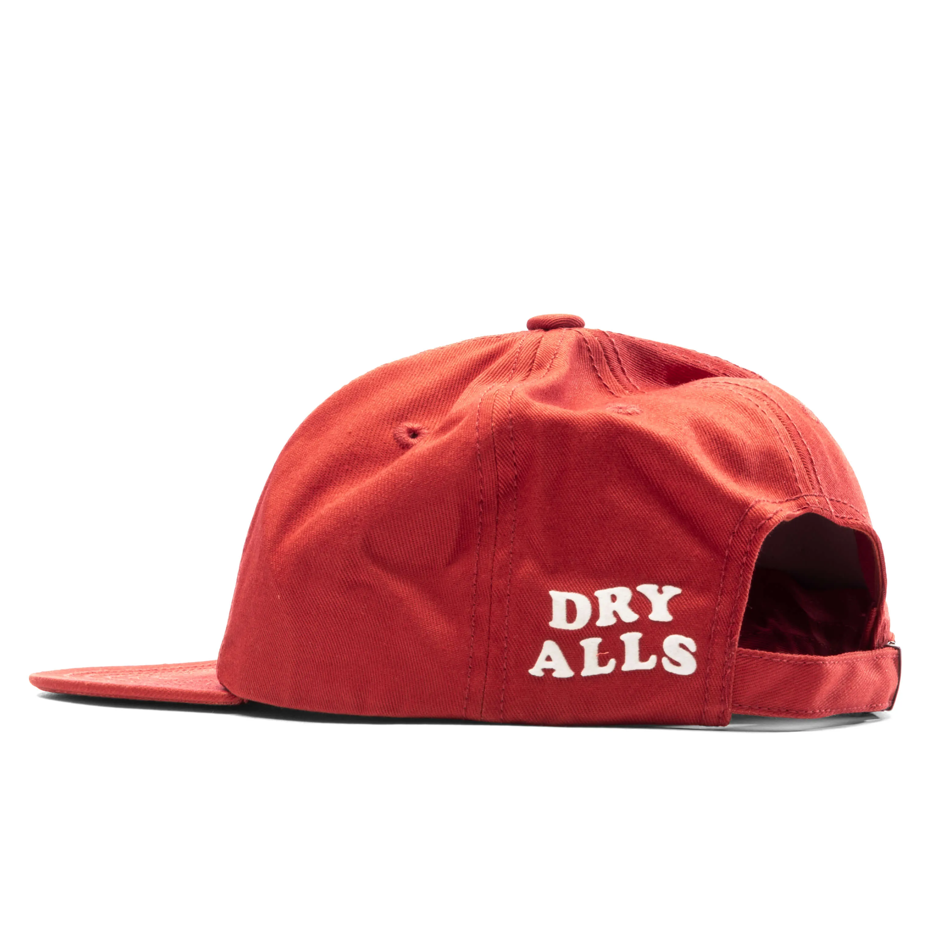 Red 5 Panel Cap