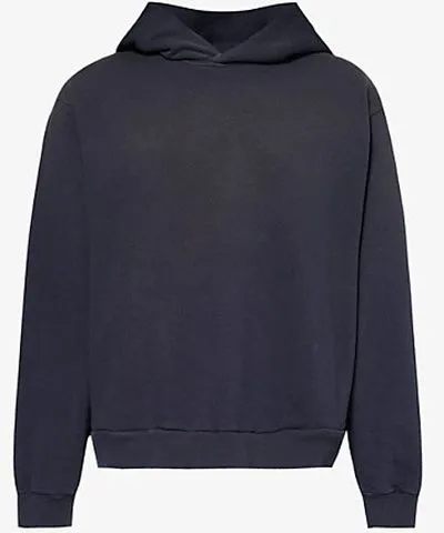 Black Oversized Cotton-Blend Jersey Hoody by Acne Studios Mens Franziska 1996