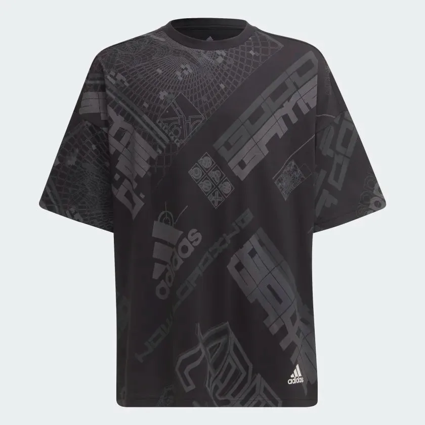 Adidas Arkd3 Black Allover Print T-shirt