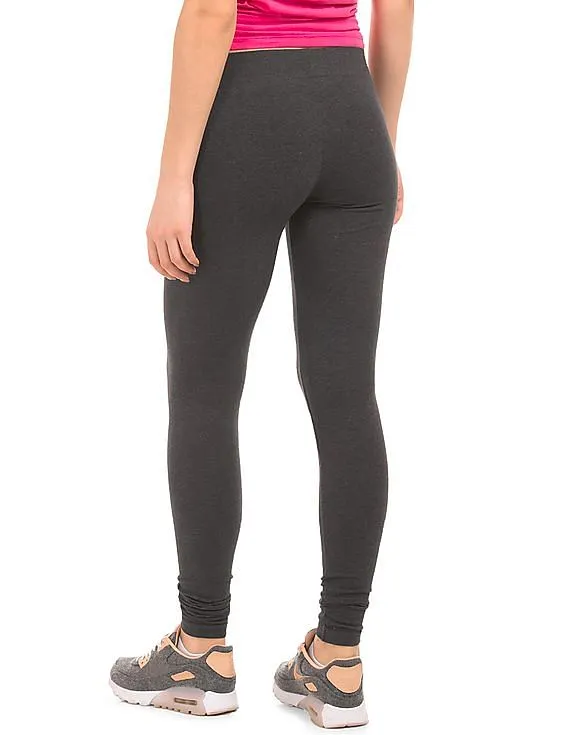 Aeropostale Cotton Spandex Leggings with Elastic Waist