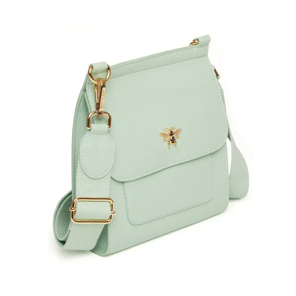 Alice Wheeler Bloomsbury CBB Crossbody Bag Mint Pastel