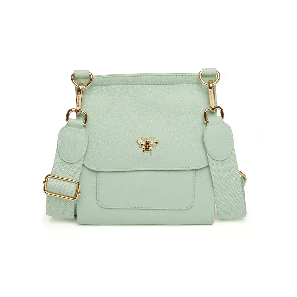 Alice Wheeler Bloomsbury CBB Crossbody Bag Mint Pastel