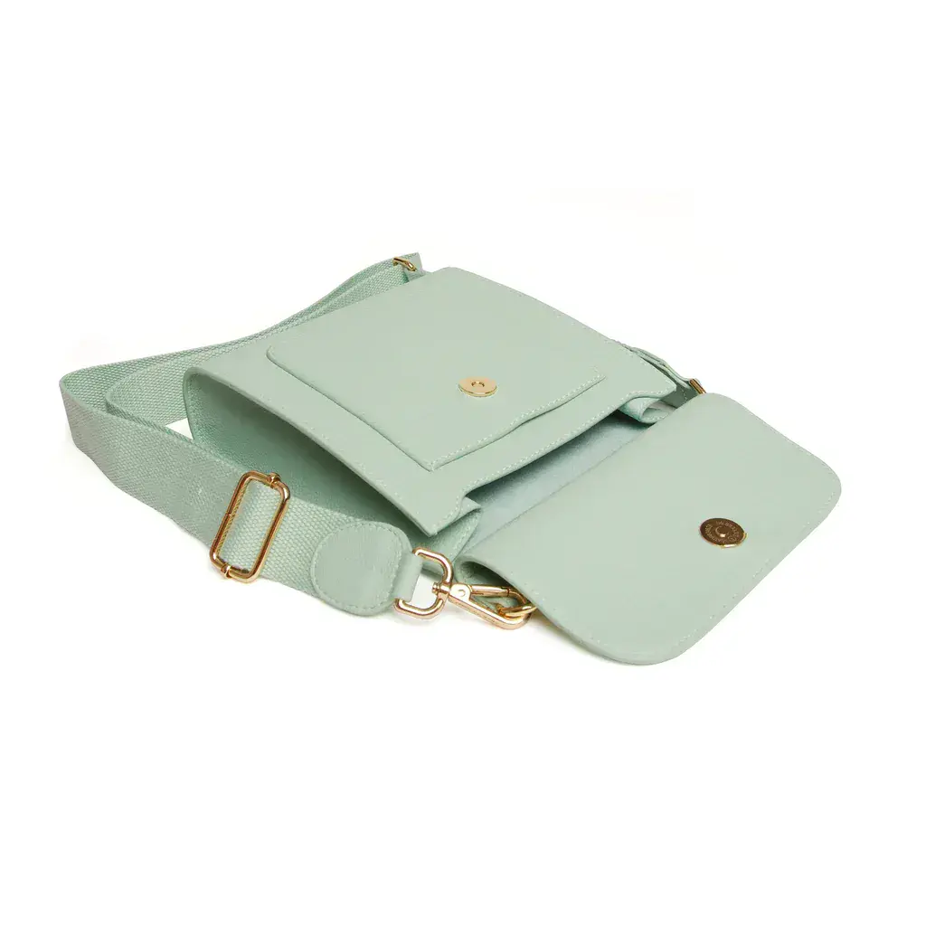 Alice Wheeler Bloomsbury CBB Crossbody Bag Mint Pastel