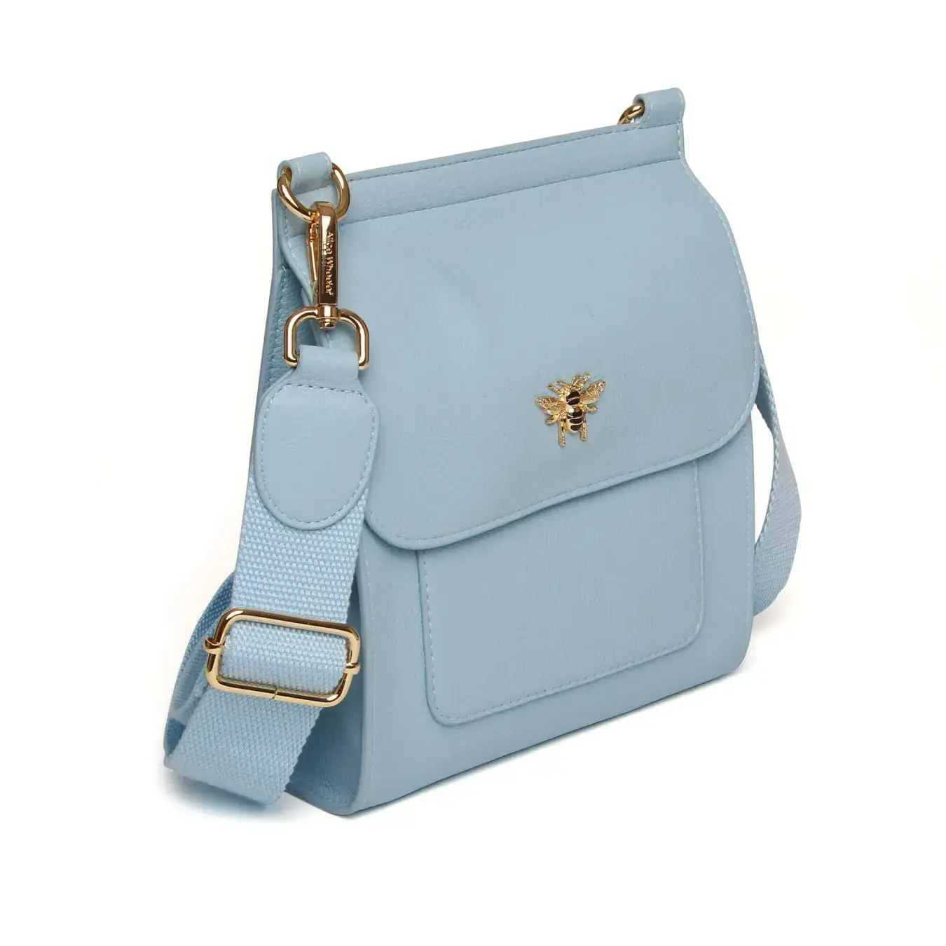 Alice Wheeler Bloomsbury Blue Crossbody Bag