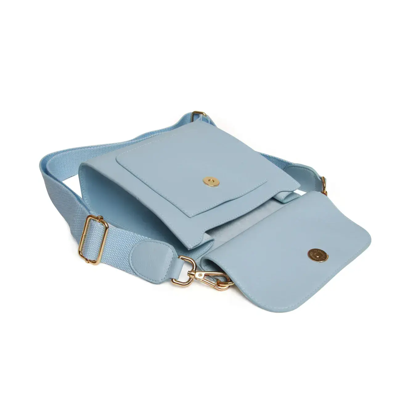 Alice Wheeler Bloomsbury Blue Crossbody Bag