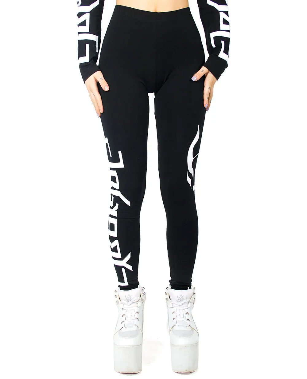 Ambigram Yoga Pants