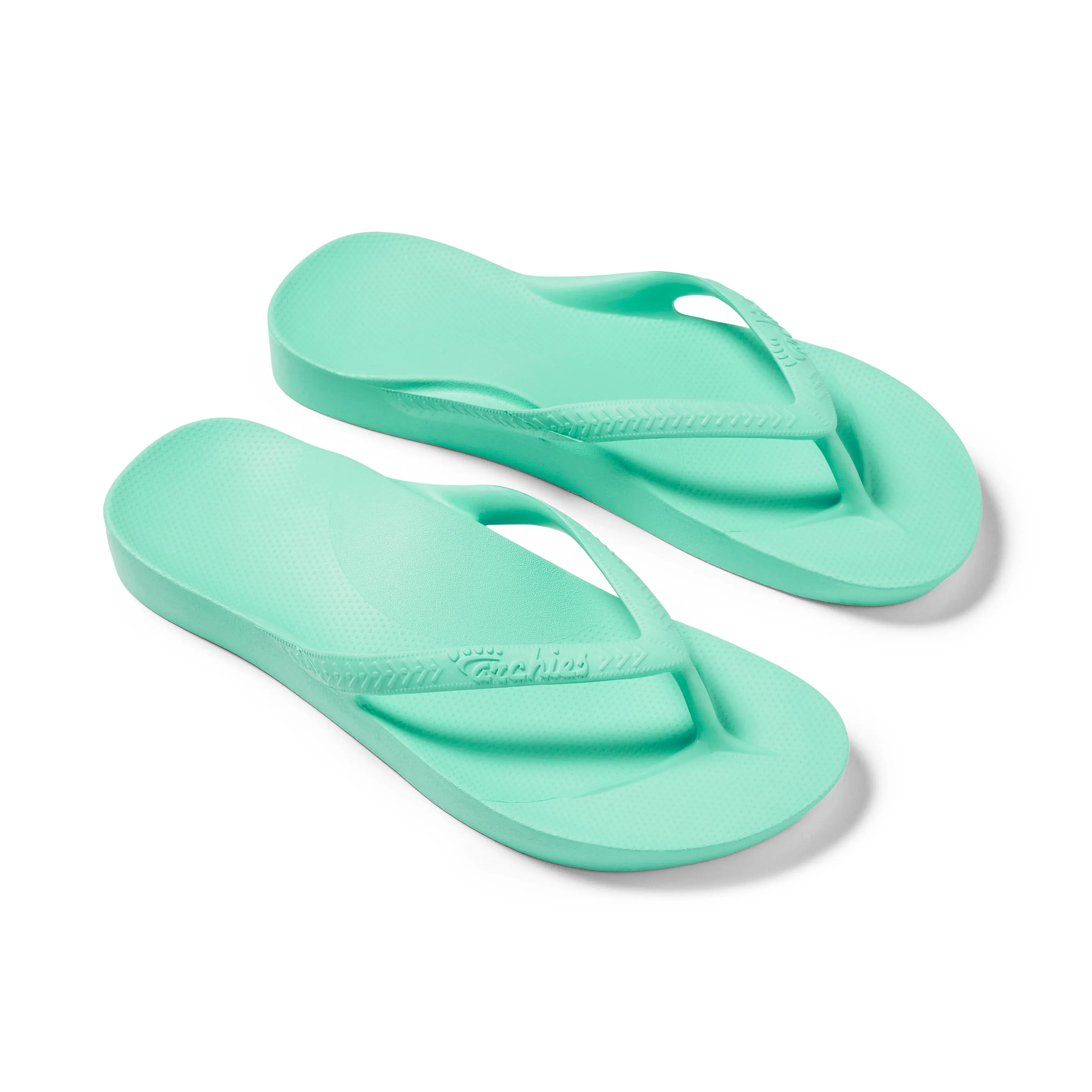 Archie's Mint Green Flip-Flops