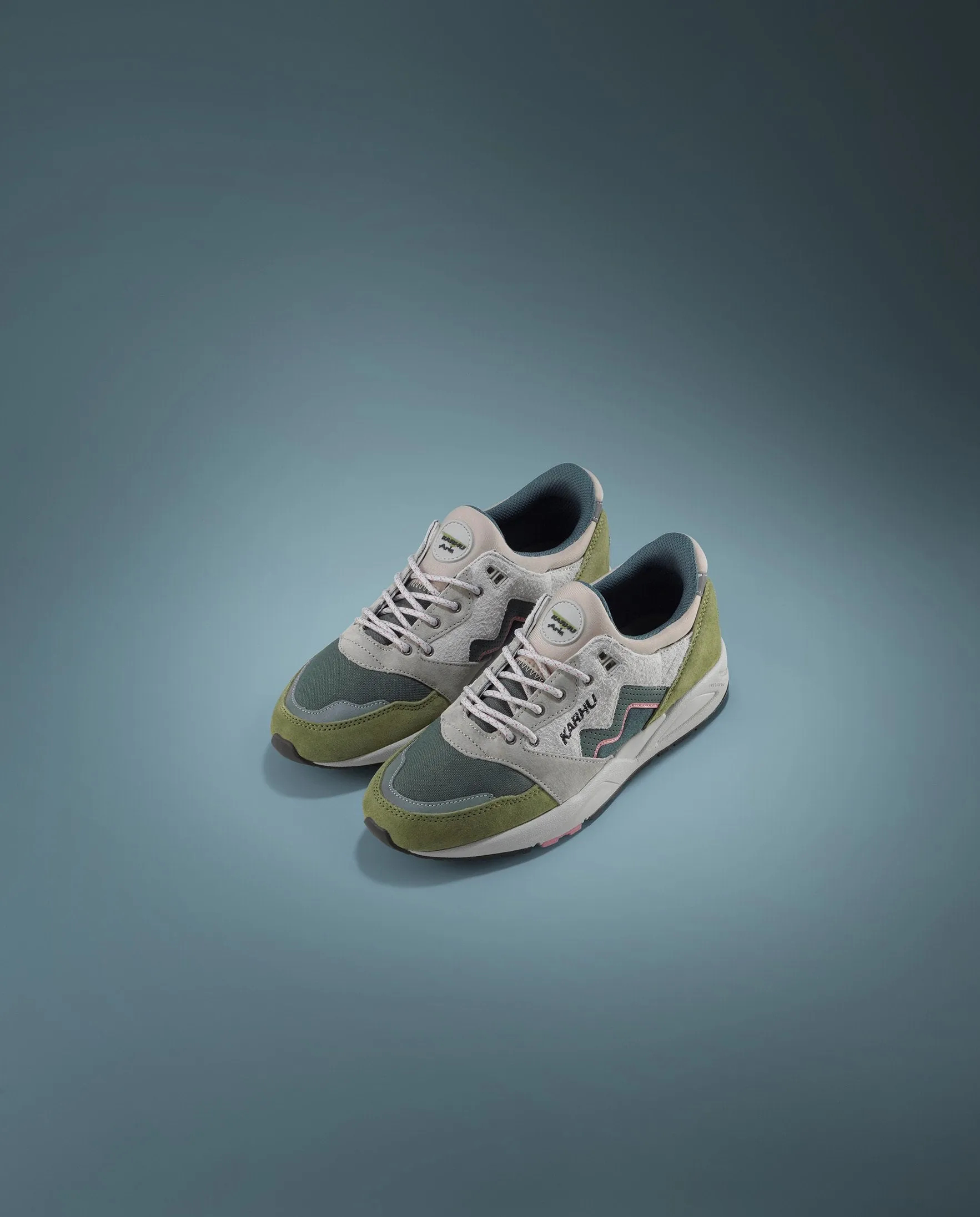 ARIA 95 sneakers in SPHAGNUM colorway for sale - DARK FOREST theme.