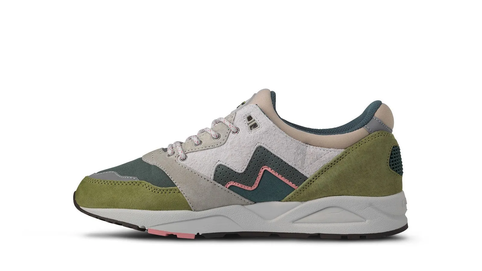 ARIA 95 sneakers in SPHAGNUM colorway for sale - DARK FOREST theme.