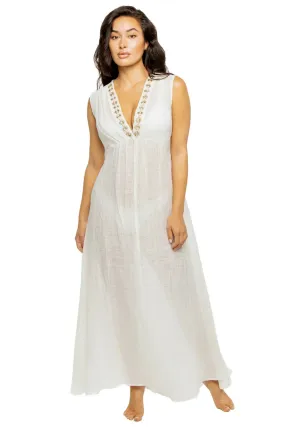 Azores V Neck Maxi Dress