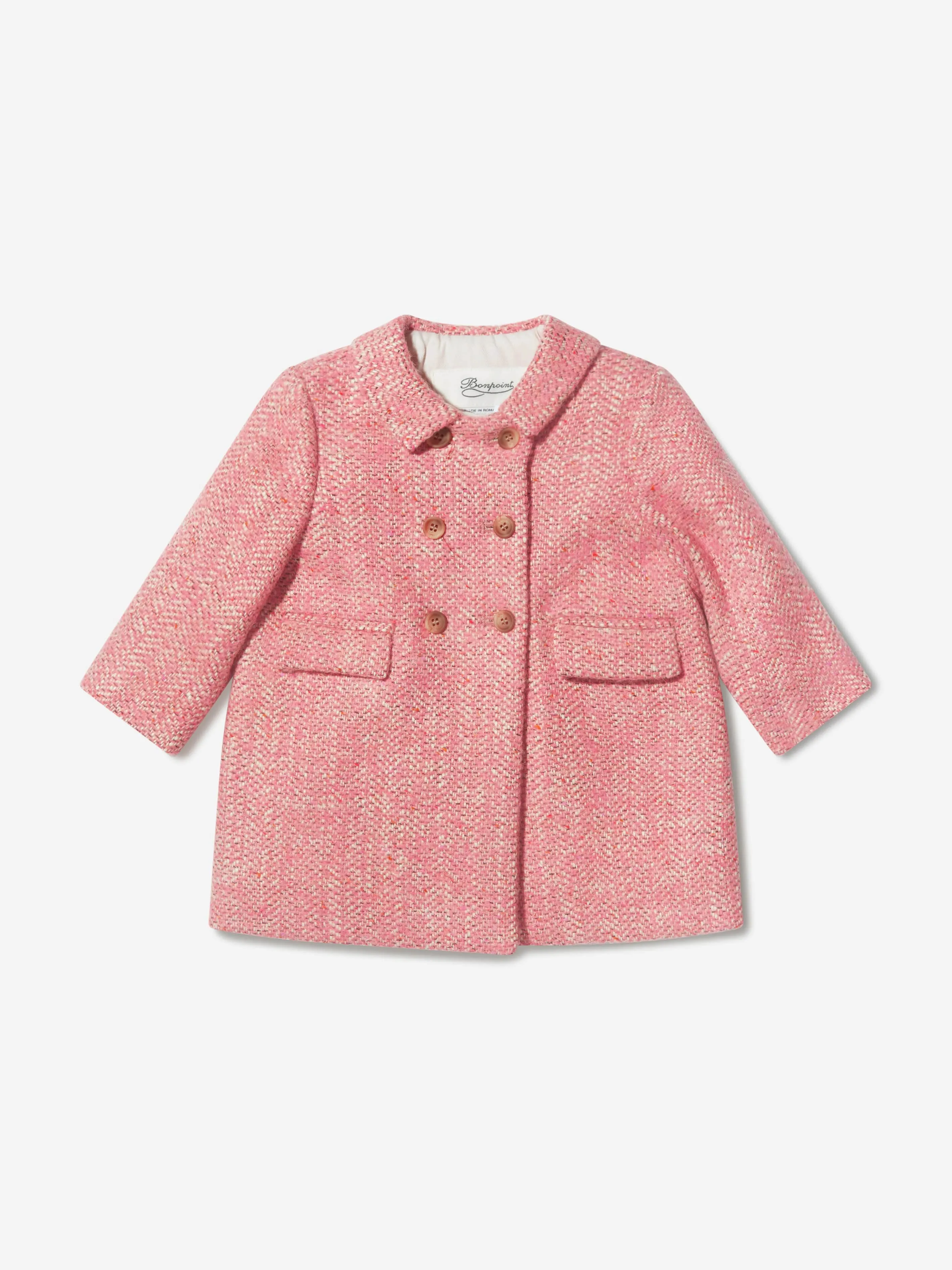 Baby Girls Wool Moka Coat for Bonpoint brand