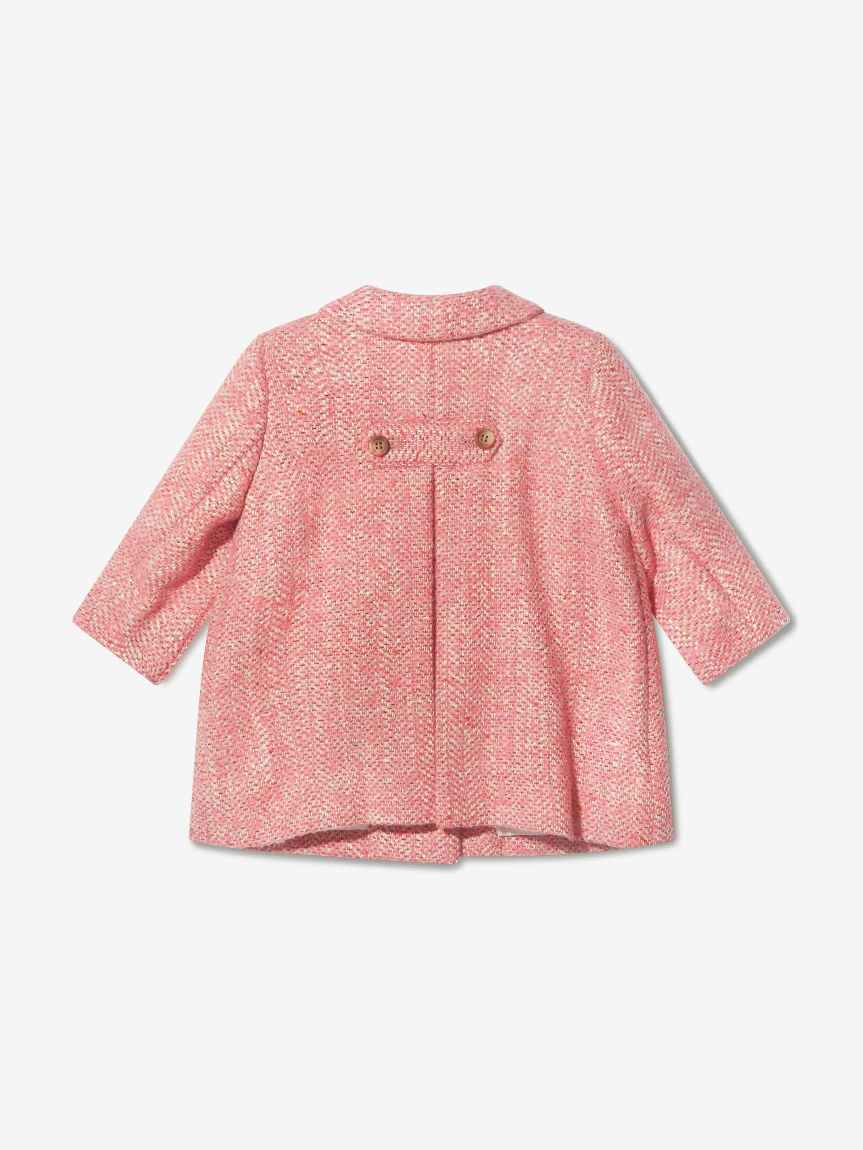 Baby Girls Wool Moka Coat for Bonpoint brand