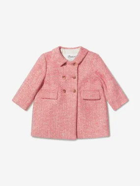 Baby Girls Wool Moka Coat for Bonpoint brand