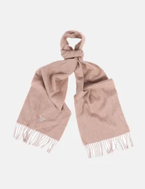 Barbour Plain Lambswool Scarf - Fossil Beige: Men's Fashion Accessory