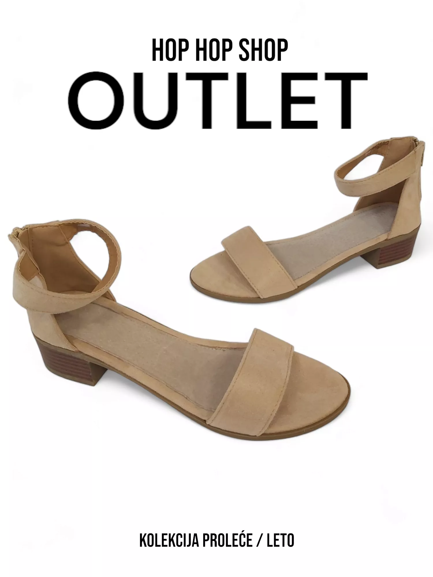 Beige LS91153 Sandals for Women