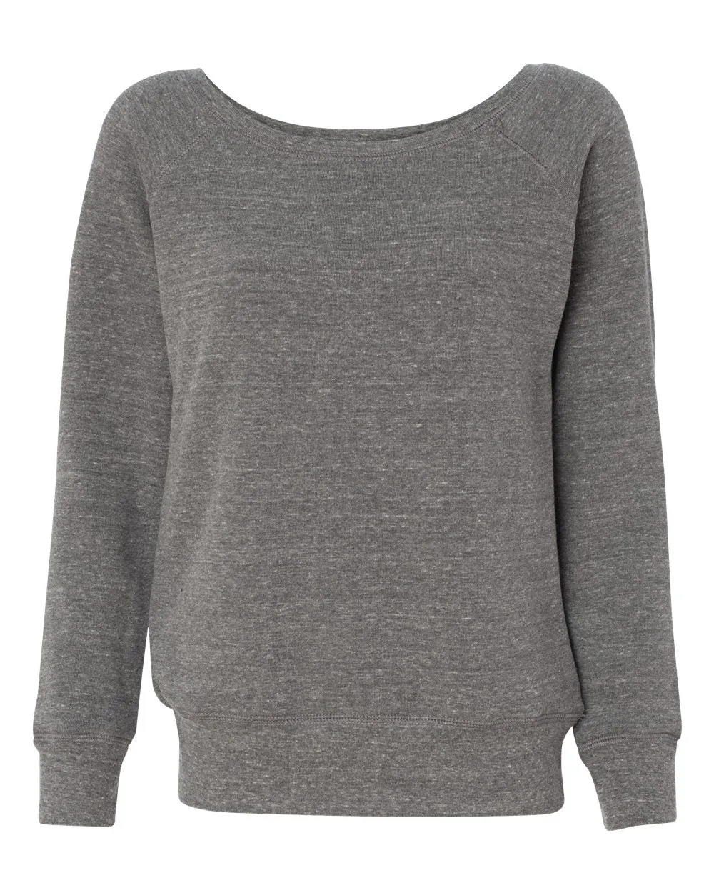 Bella Canvas Women's Wide Neck Sweatshirt - Sponge Fleece