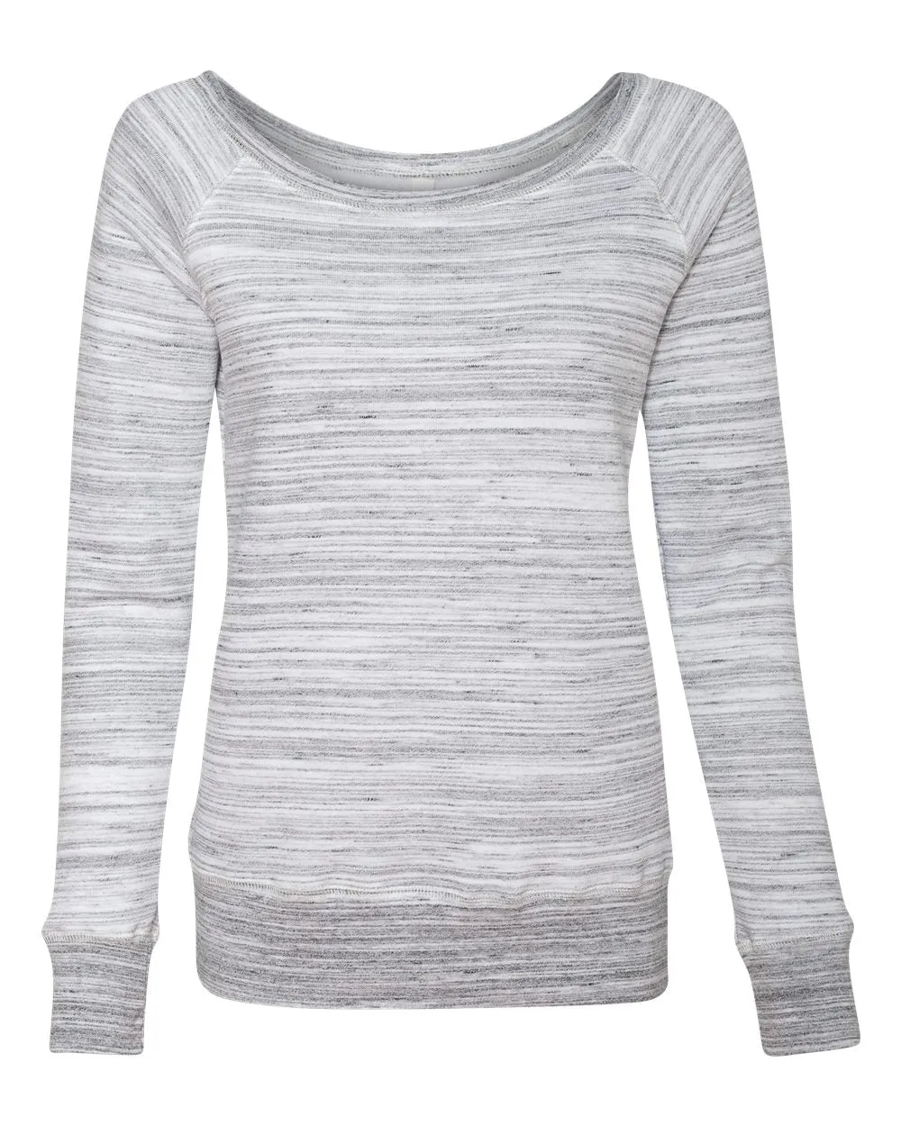 Bella Canvas Women's Wide Neck Sweatshirt - Sponge Fleece