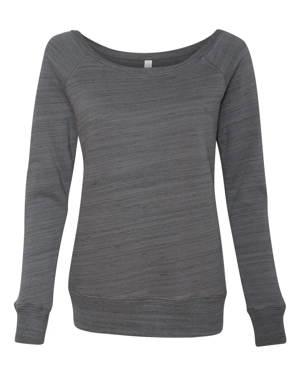 Bella Canvas Women's Wide Neck Sweatshirt - Sponge Fleece