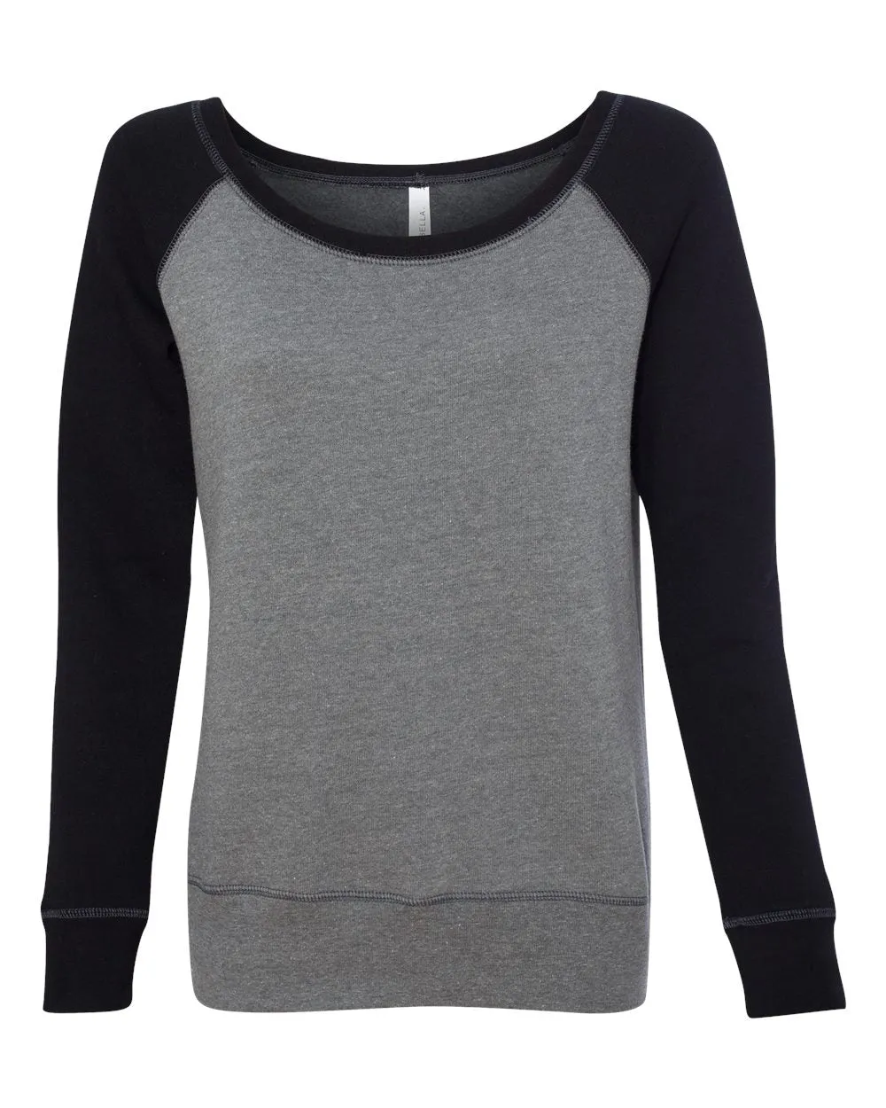 Bella Canvas Women's Wide Neck Sweatshirt - Sponge Fleece