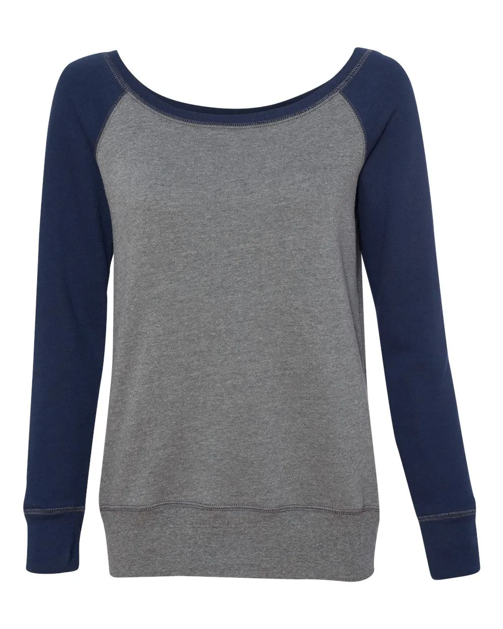 Bella Canvas Women's Wide Neck Sweatshirt - Sponge Fleece