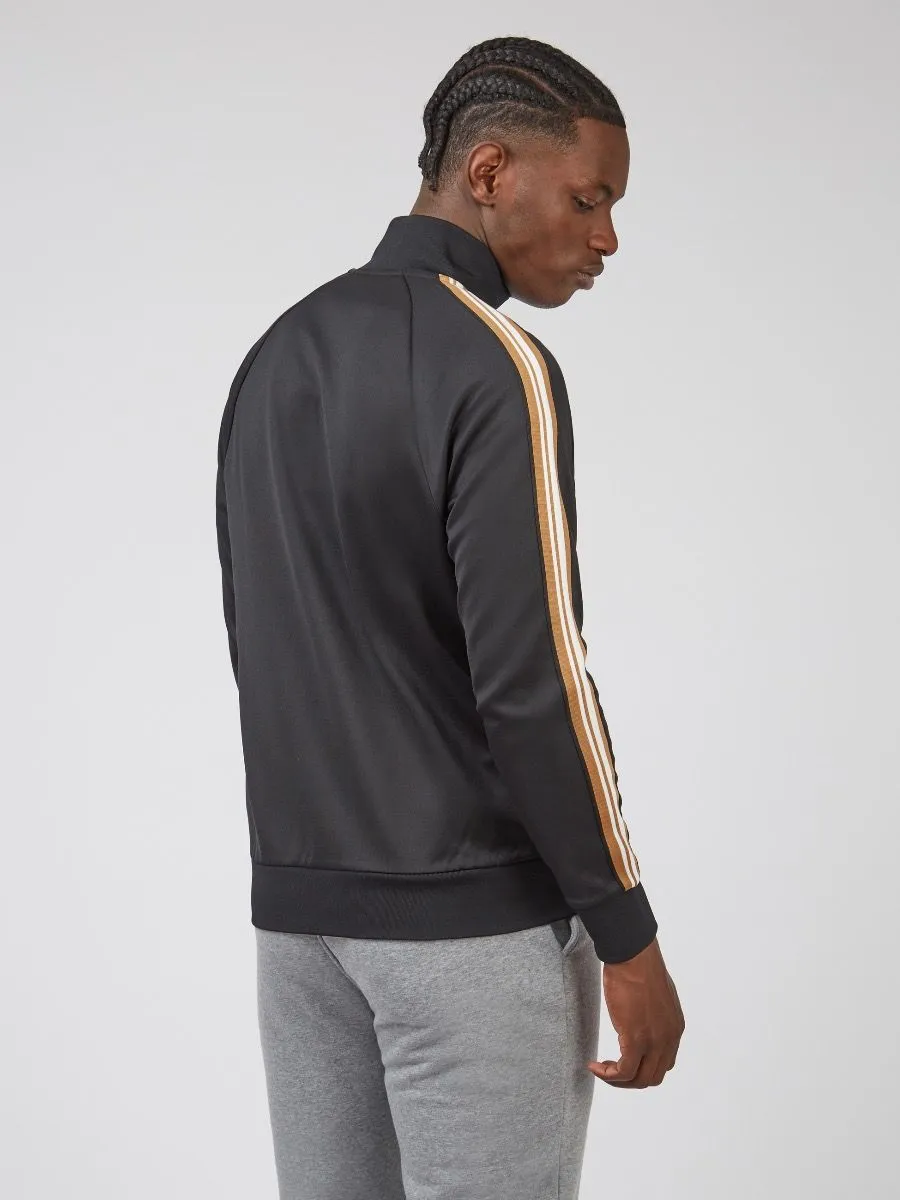 Ben Sherman House Track Jacket in Black