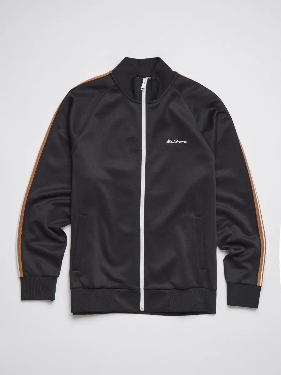 Ben Sherman House Track Jacket in Black