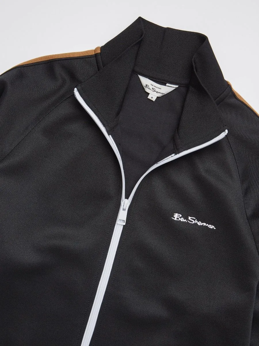 Ben Sherman House Track Jacket in Black