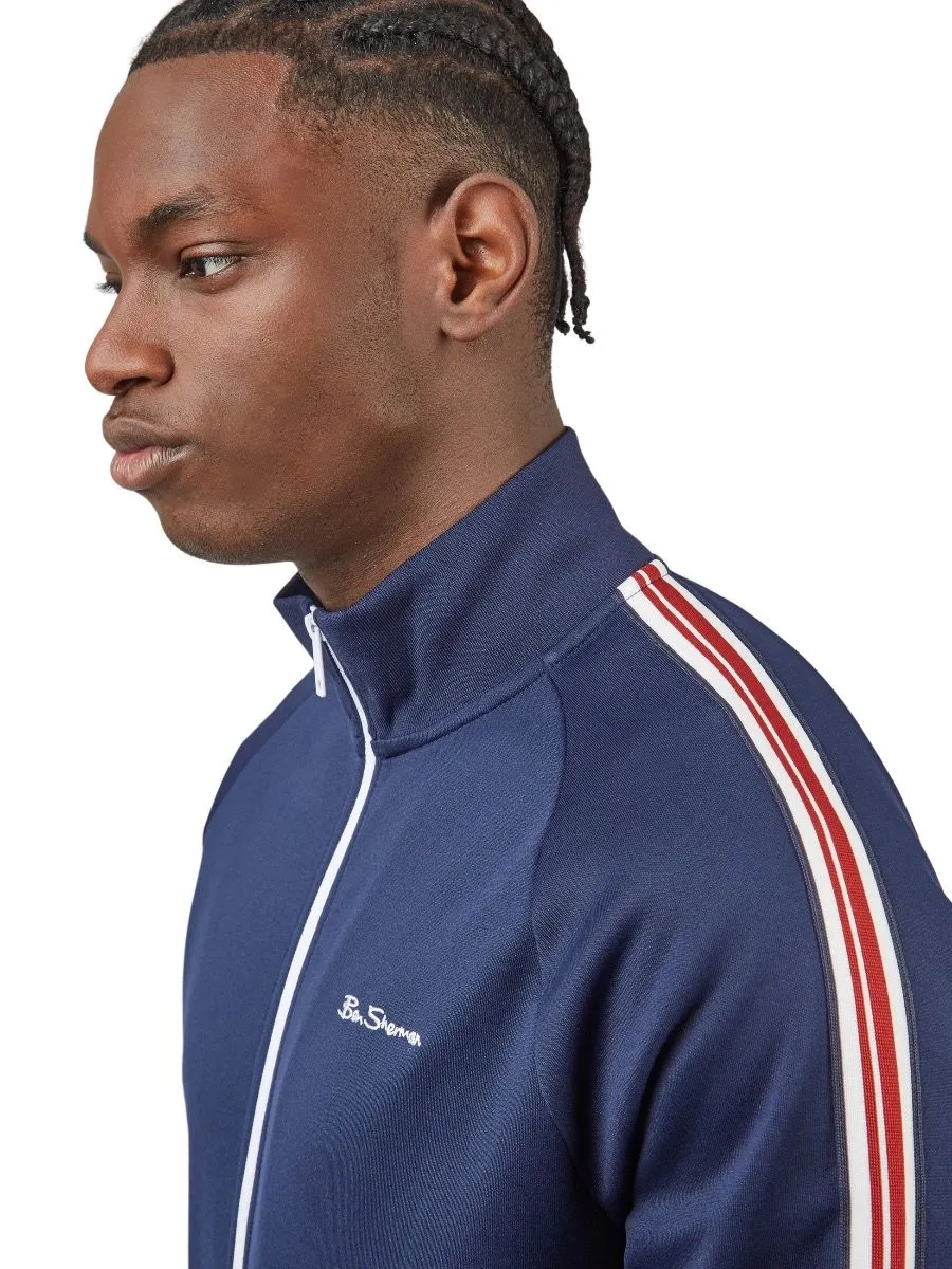 Ben Sherman House Track Jacket in Marine