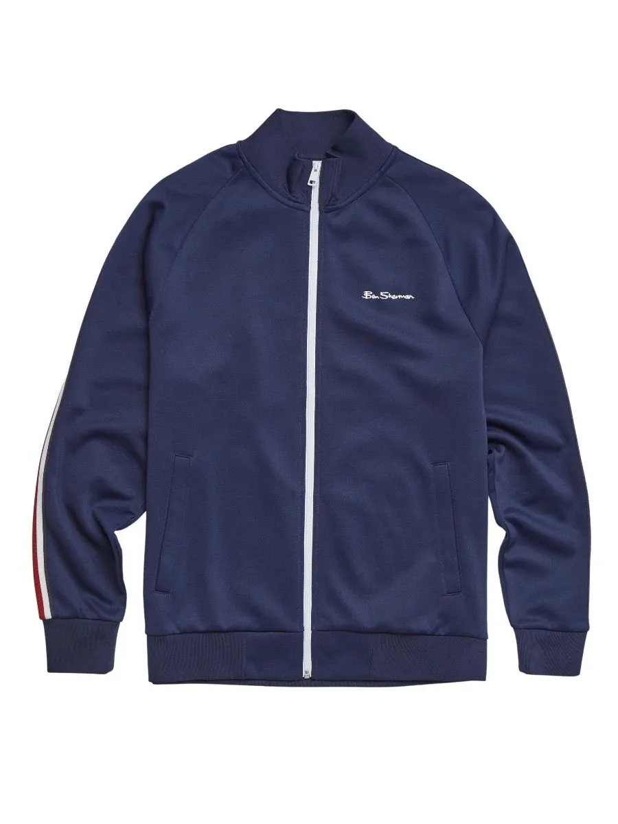 Ben Sherman House Track Jacket in Marine