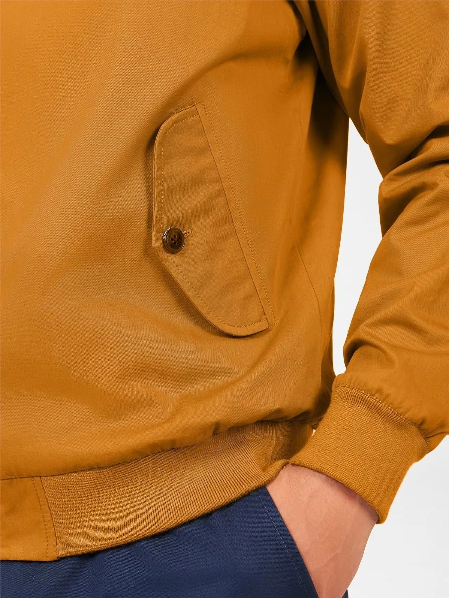 Mustard Ben Sherman Casual Harrington Jacket Signature