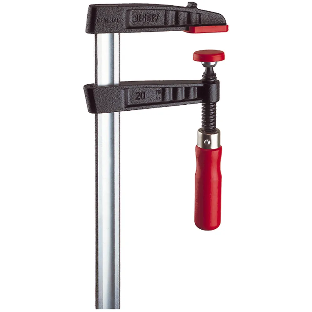 Bessey TG5.524 - Clamp, woodworking, F-style, replaceable pads, 5.5 In. x 24 In., 1320 lb