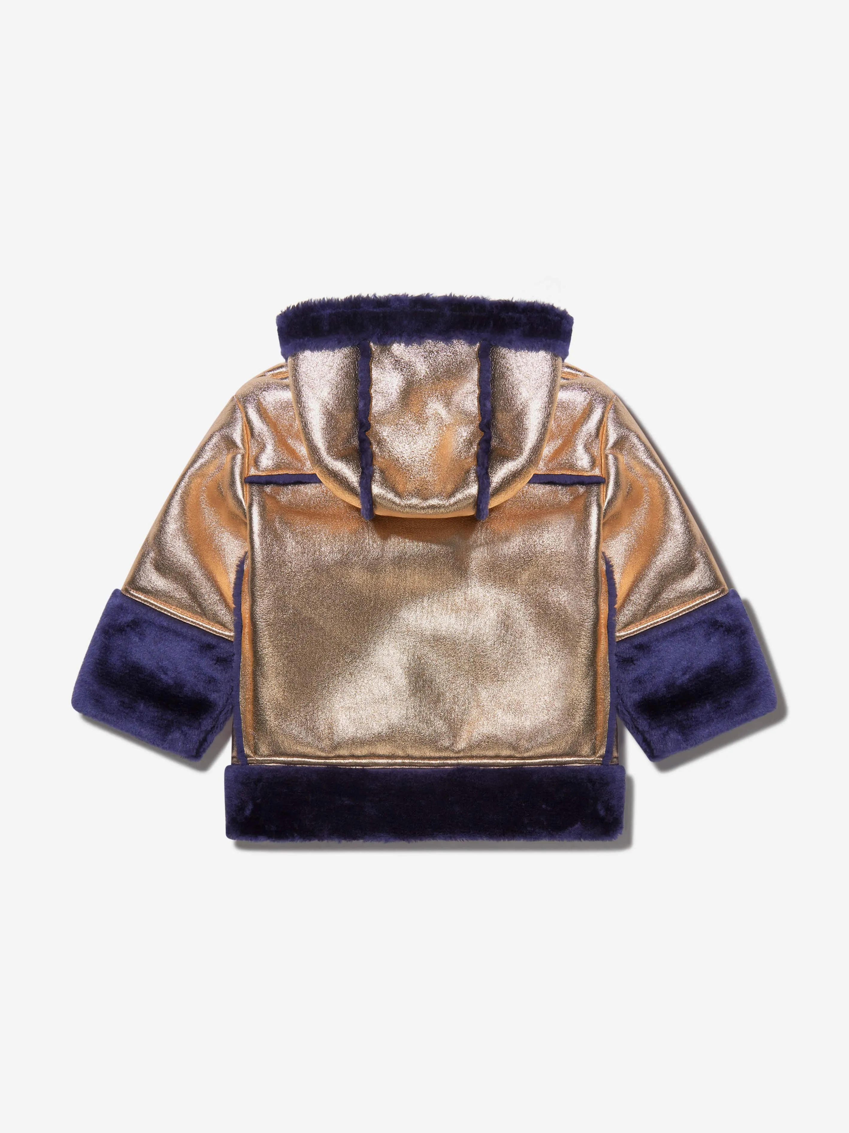 Billieblush Kids Faux Shearling Coat at Childsplay Clothing