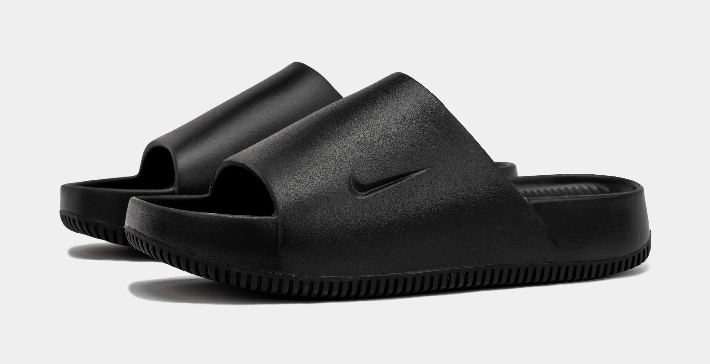 Black Men's Slide Sandals for a Soothing Step