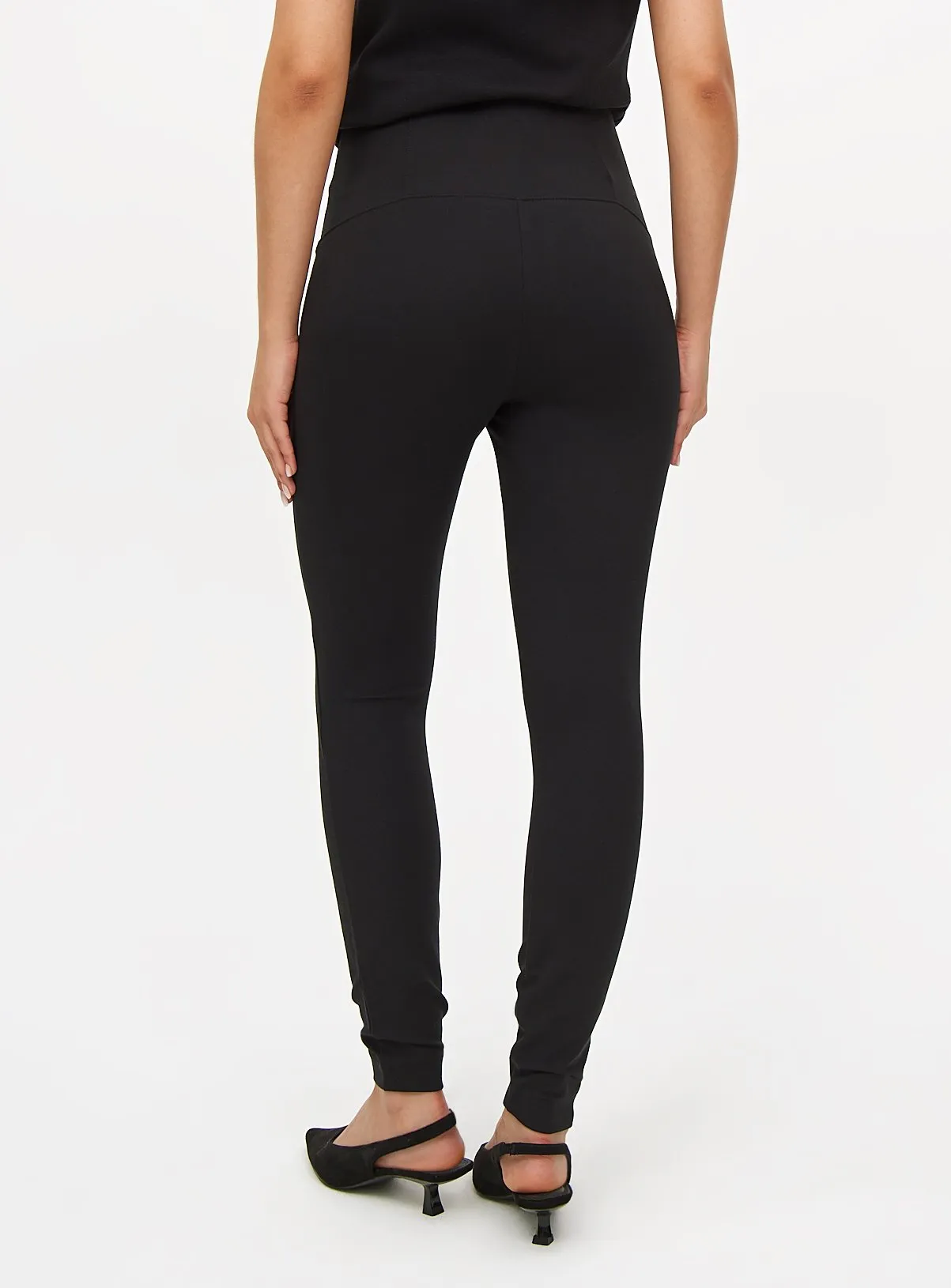 Black Sculpt High Waisted Leggings 24 - Buy Online at Tu