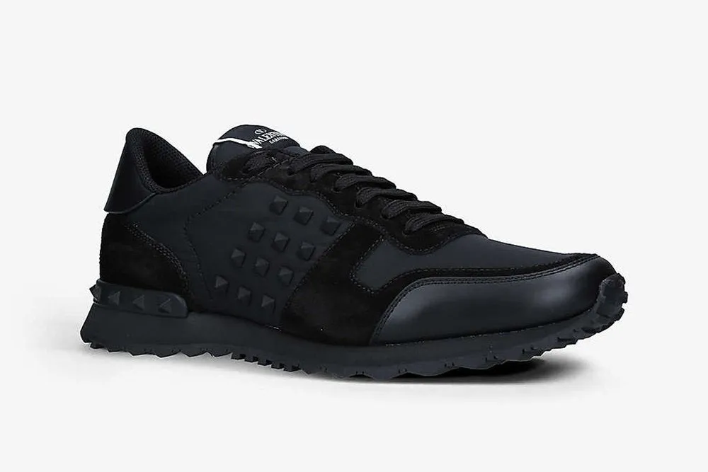 Black Valentino Rockstud Rockrunner Sneaker