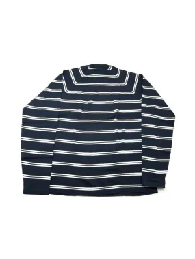 Blue and White Horizontal Lines Malo Sweater PE28AFE0006E619007 100803