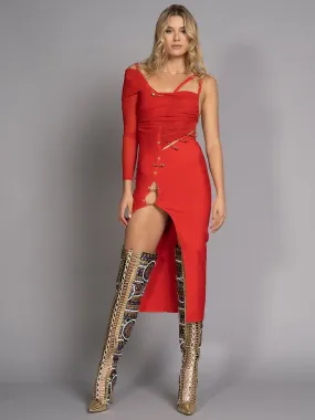 Broome Red Maxi Dress