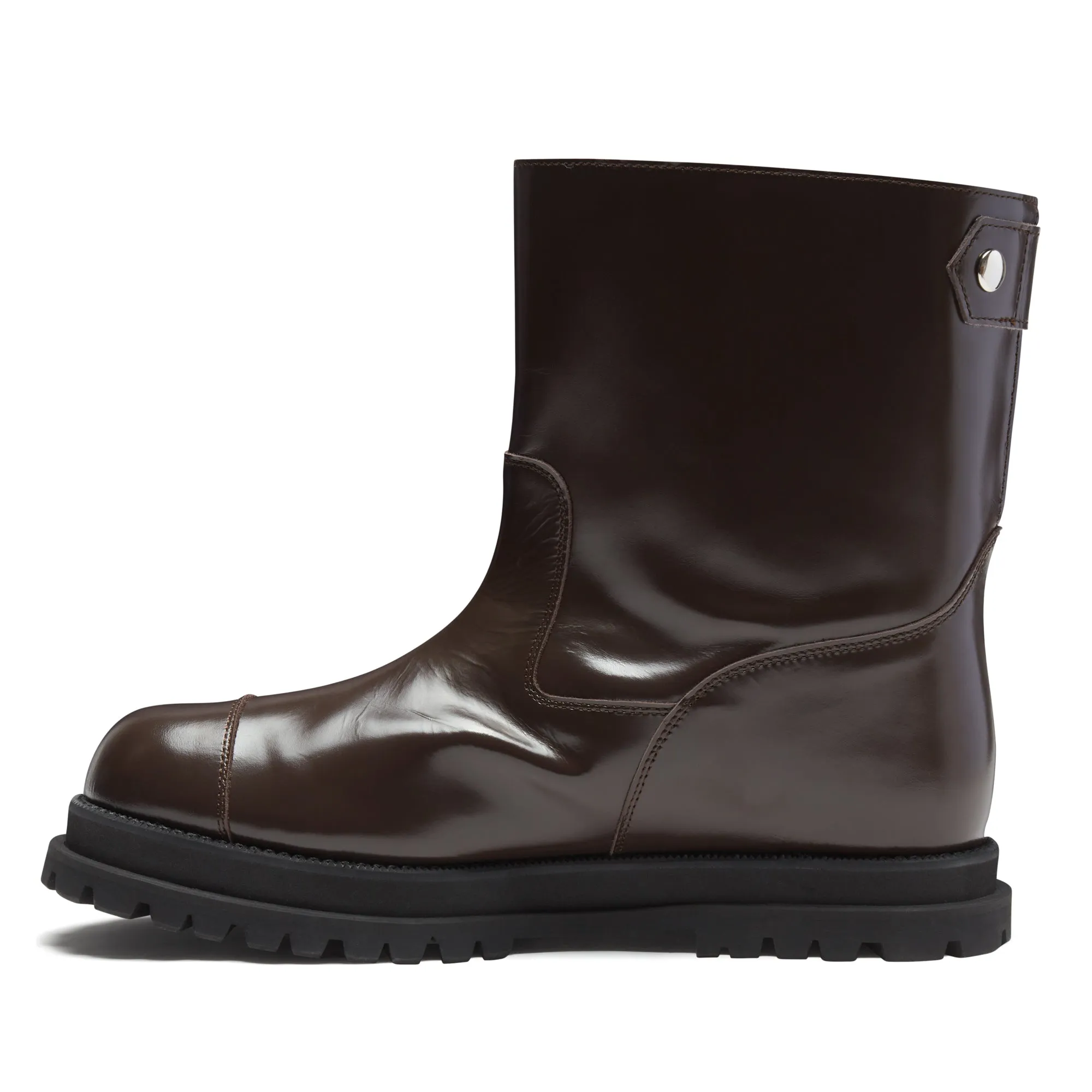 Brown Tao Ankle Leather Boots