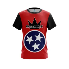 Brunswick Tennessee  Flag CoolWick Bowling Jersey