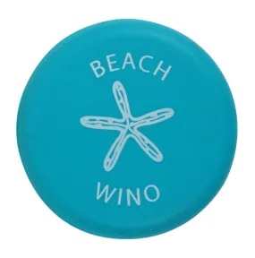 Cap - Teal - Beach Wino Slogan Hat