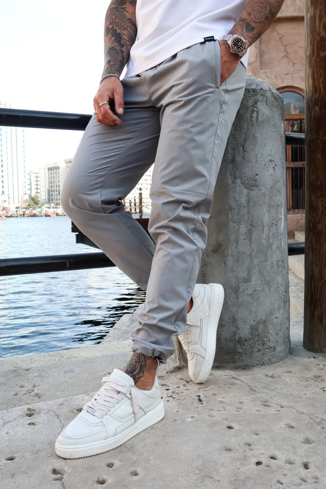 Capo TECH Pants in Grey