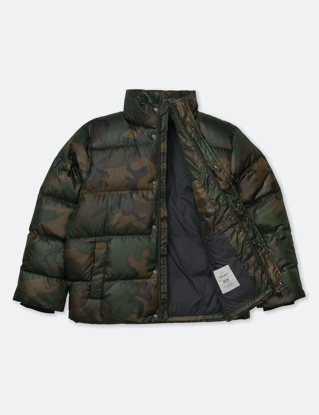 Carhartt-WIP Deming Jacket Evergreen Camo Brick