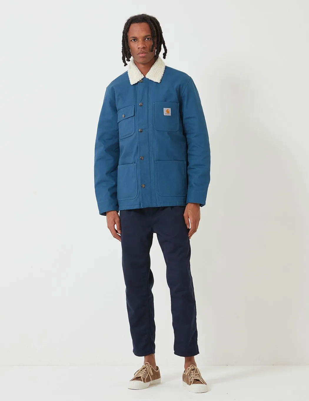 Carhartt WIP Fairmount Coat - Prussian Blue Rigid  