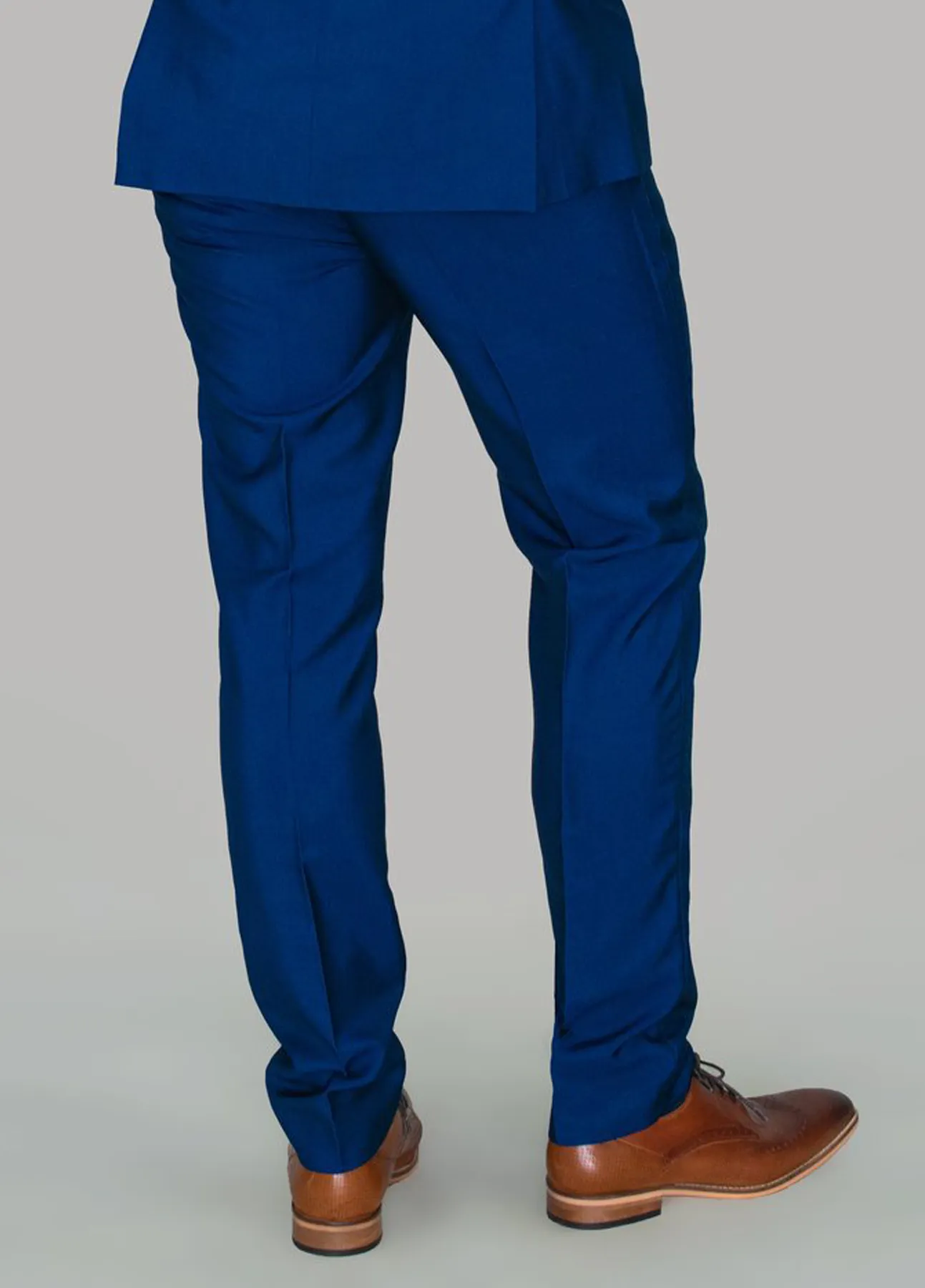 Cavani Ford Blue Slim Fit Suit Trousers Regular Length