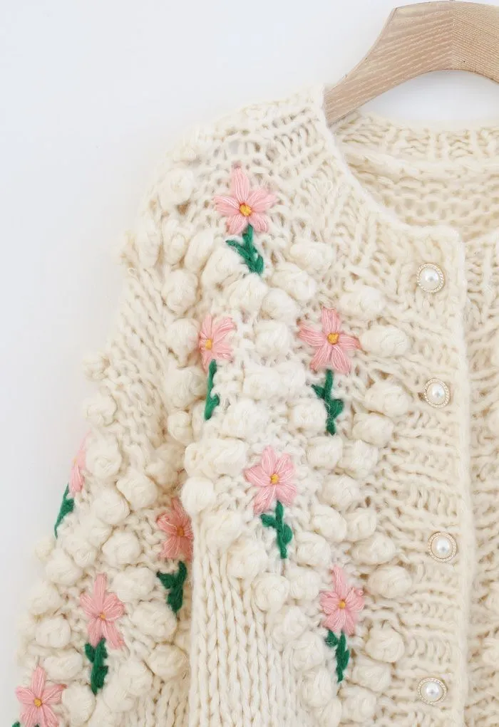 Flower Patterns Cardigans by Chicwish