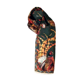 Clare Haggas Silk Scarf - Heads or Tails