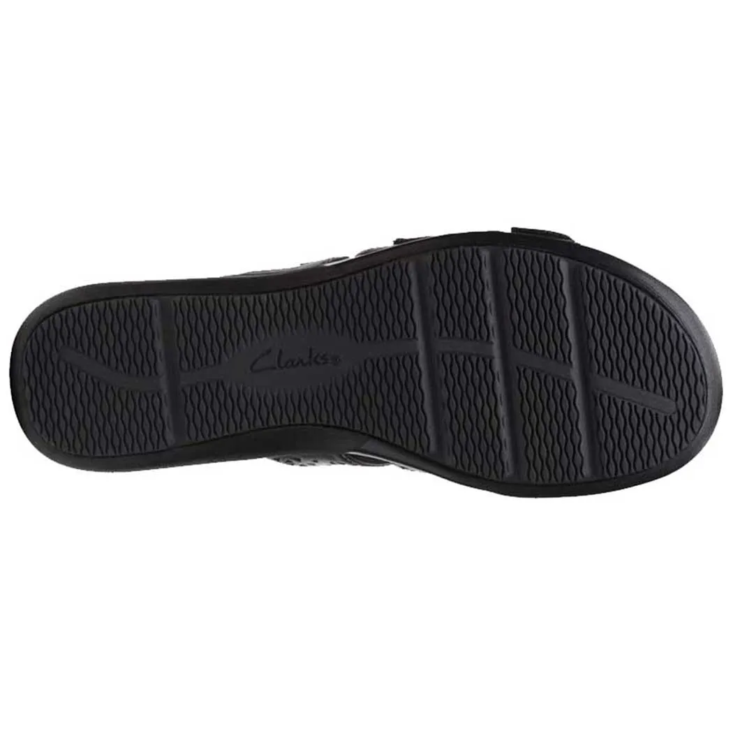 Clarks Kitly Walk Sandals Black Women's