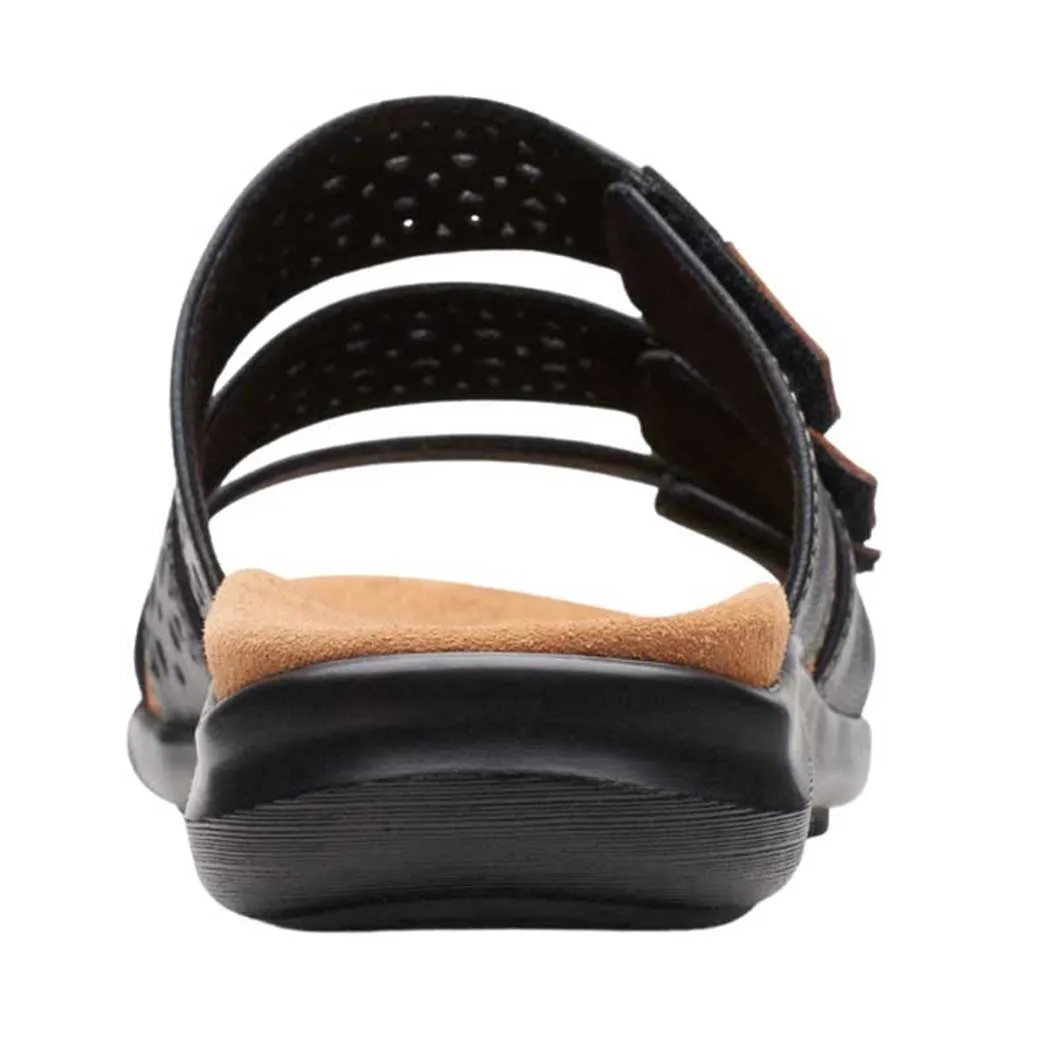 Clarks Kitly Walk Sandals Black Women's