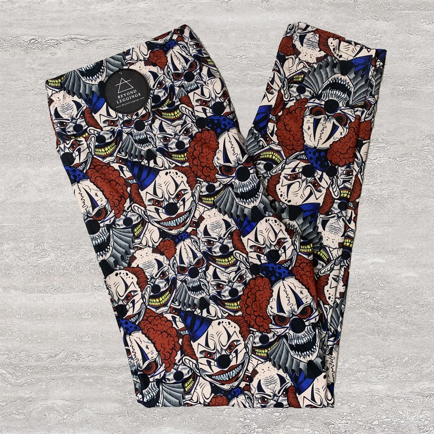 Clown Pattern Leggings     